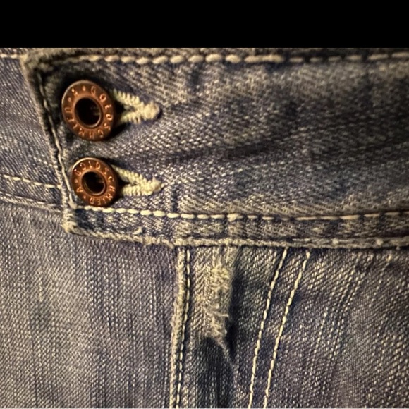 AG ADRIANO GOLDSCHMIED ‘The Obsession’ Denim Jeans Skirt 29R - Picture 7 of 10